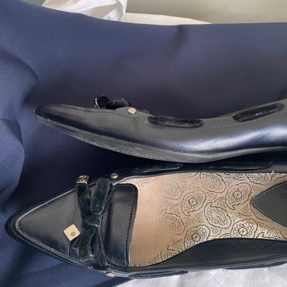 Cole Haan Black Patent Leather Kitten Heel Pumps - Picture 8 of 8